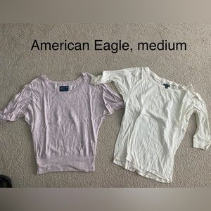 American Eagle Outfitters shirt bundle, size medium